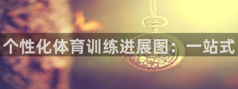 个性化体育训练进展图：一站式