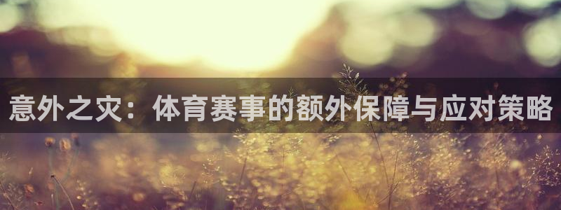 足球比分网捷报网手机：意外之灾：体育赛事的额外保障与应对策略